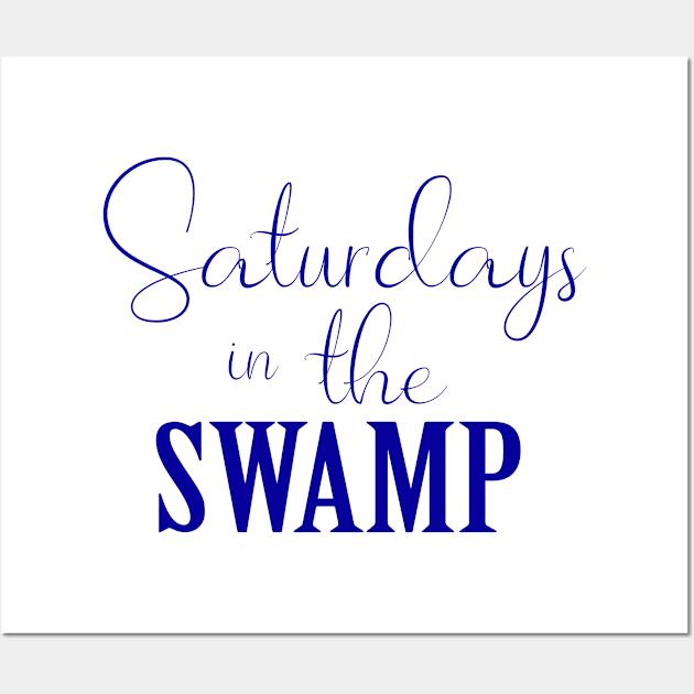 Saturdays in the swamp Wall Art by anupasi